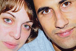 Jasmin und Ossama Foto: Philip Holtmann